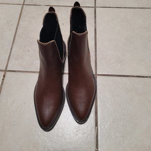 Coach Bowery womens bootie brown size 7 & 8 avail SOLD OUT